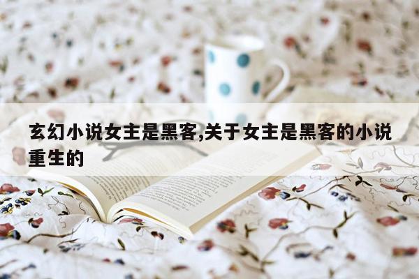 玄幻小说女主是黑客,关于女主是黑客的小说重生的